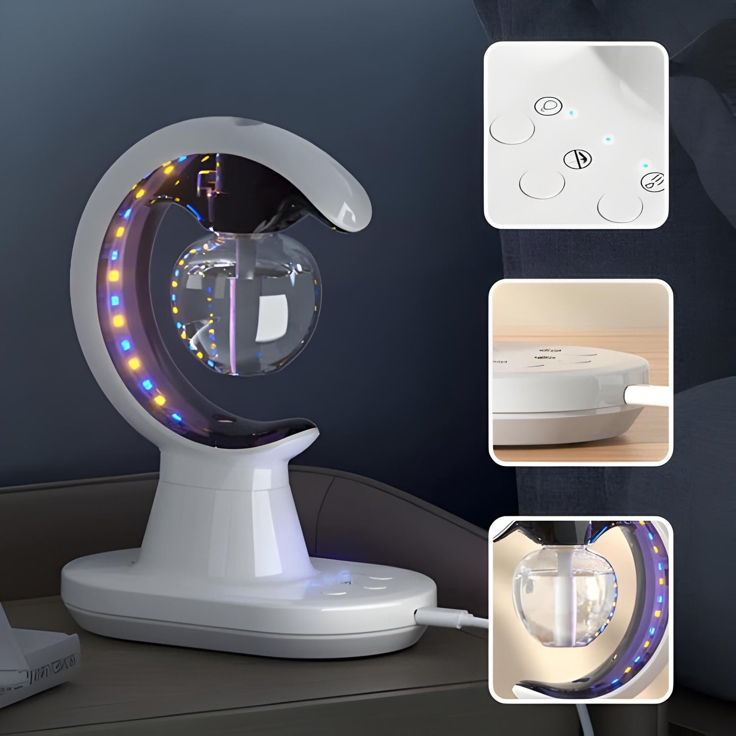 3 in 1 Smart Electric Humidification Mosquito Repellent Lamp