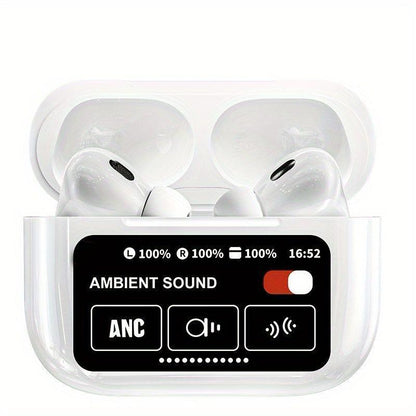 Earbuds touch screen white colour